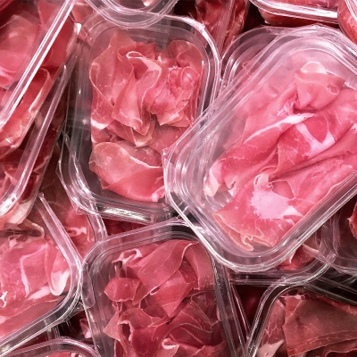 Confezioni atm in pet per prosciutto