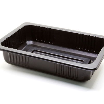 Contenitore alimentare pet colorato nero